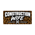Construction Wife Decal - hard hat decal