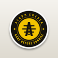 Storm Chaser Decal - hard hat decal