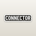 Connector Hard Hat Decal - hard hat decal