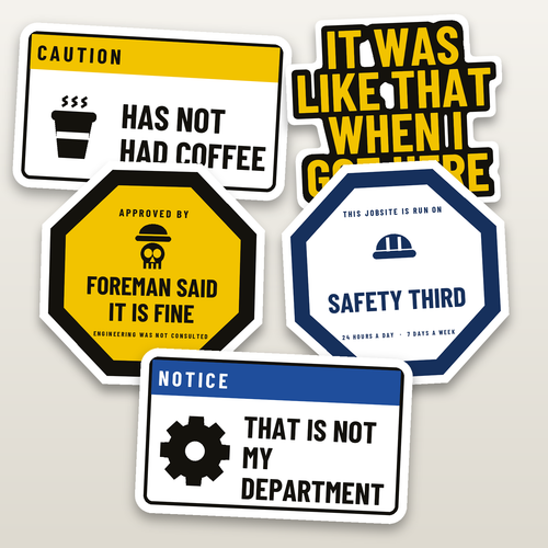 Crew Trade Pack - hard hat decal