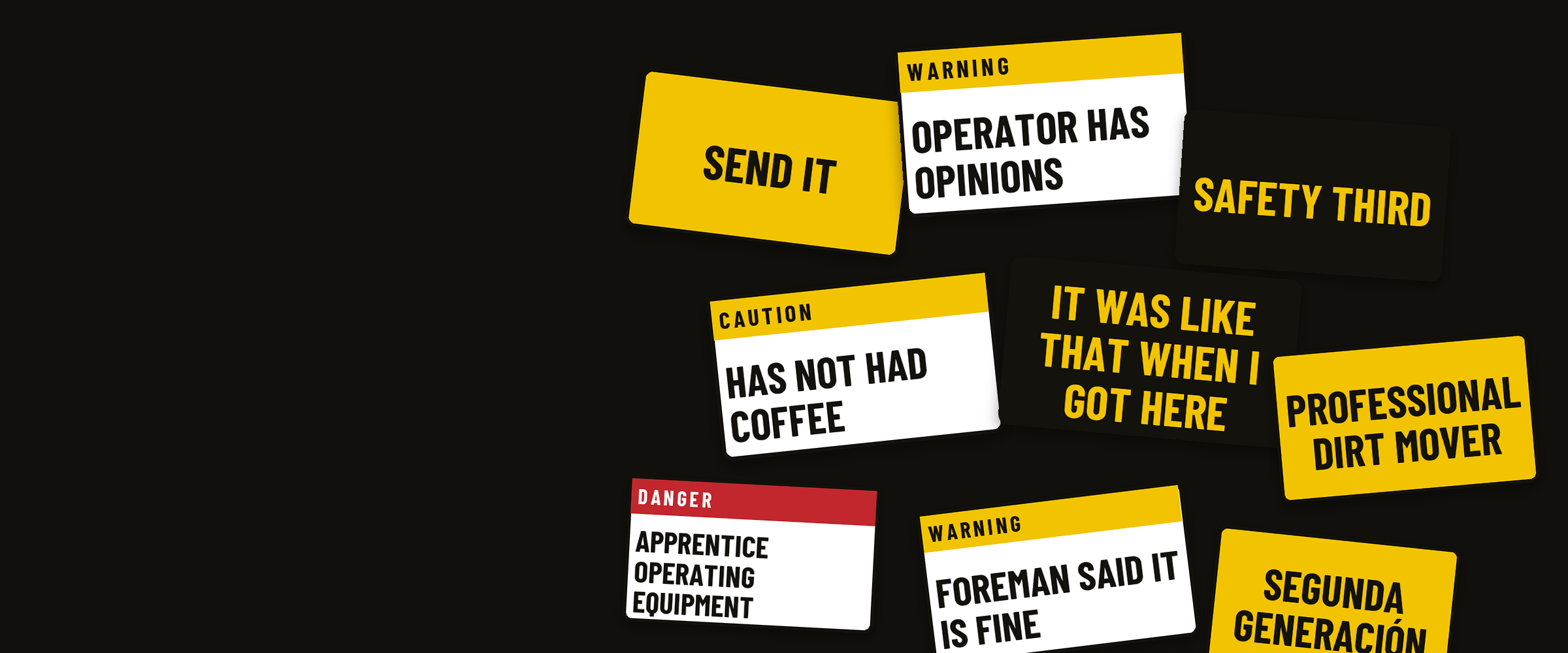 Foreman Approved hard hat decals
