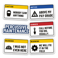 Jobsite Kit 6 Decal Pack - hard hat decal