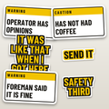 Lid Kit 6 Decal Pack - hard hat decal