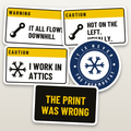 Pipes Trade Pack - hard hat decal