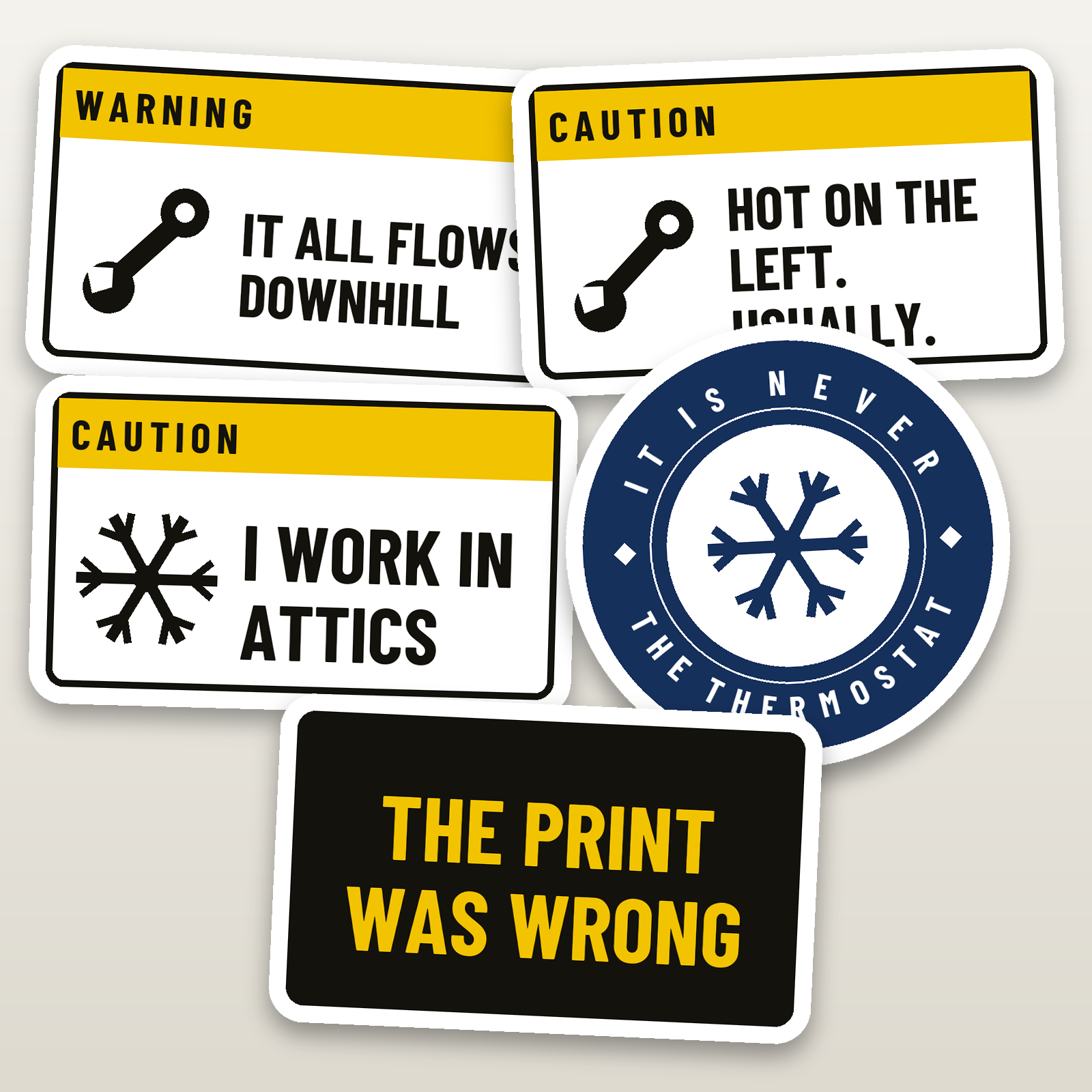 Pipes Trade Pack - hard hat decal