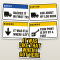 Road Crew Trade Pack - hard hat decal