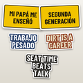 Segunda Pack - hard hat decal