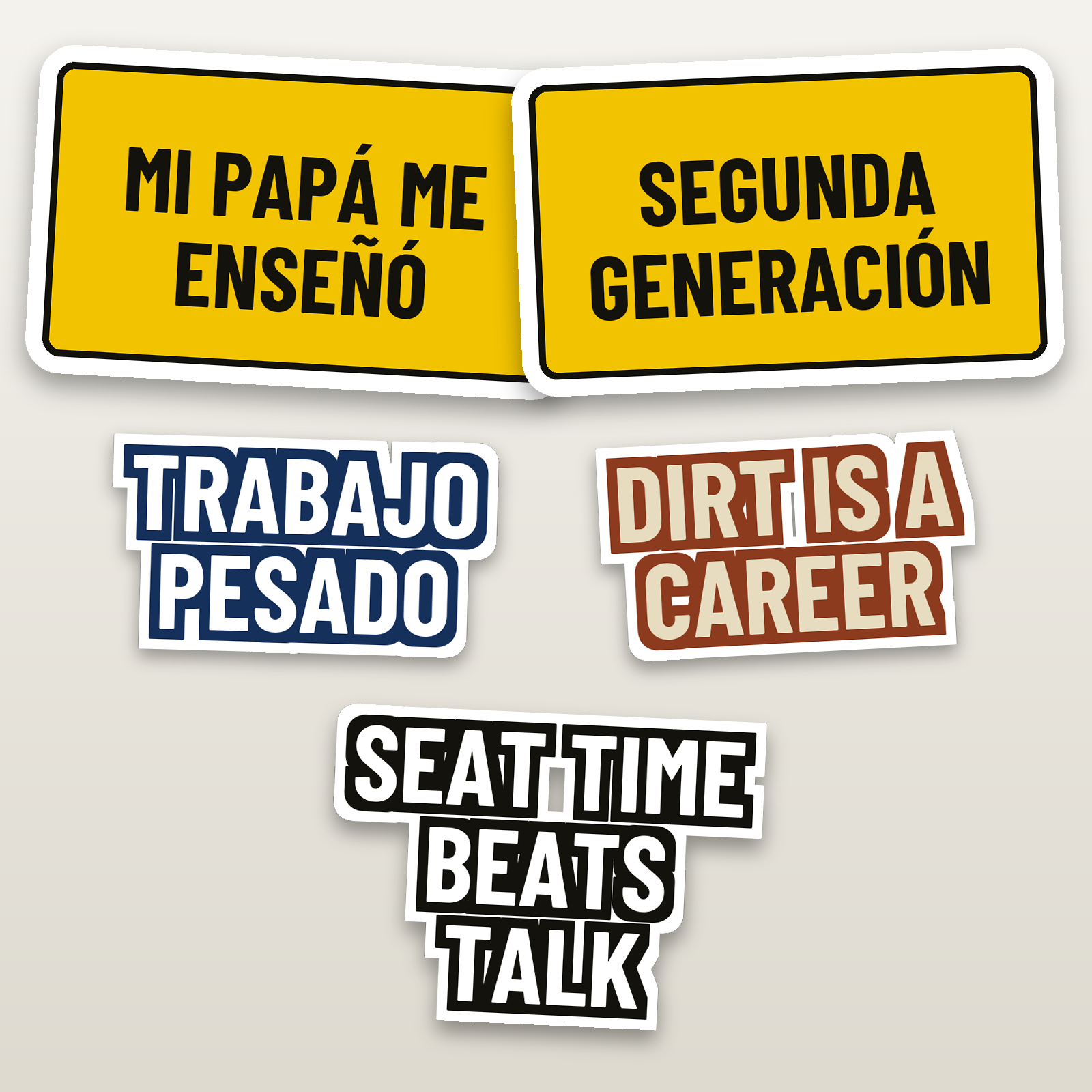 Segunda Pack - hard hat decal