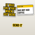 Starter Three Pack - hard hat decal
