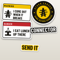 Steel And Heights Pack - hard hat decal