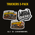 Truckers 3-Pack: Heavy Loads Bigger Dreams, Diesel Therapy, Keep On Haulin